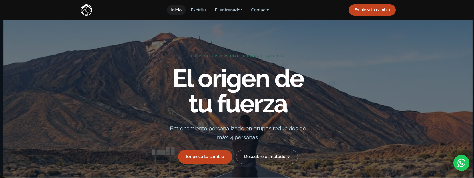 Landing page de captación de leads